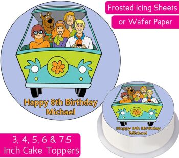 Scooby Doo Gang Personalised Cake Topper