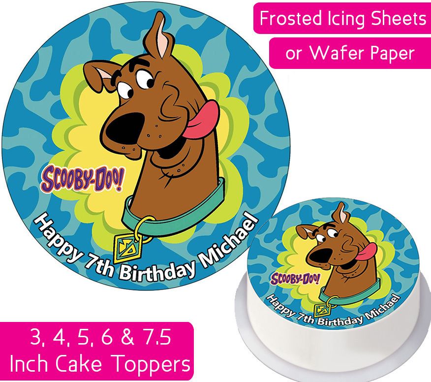 Scooby Doo Personalised Cake Topper
