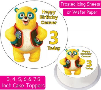 Special Agent Oso Personalised Cake Topper