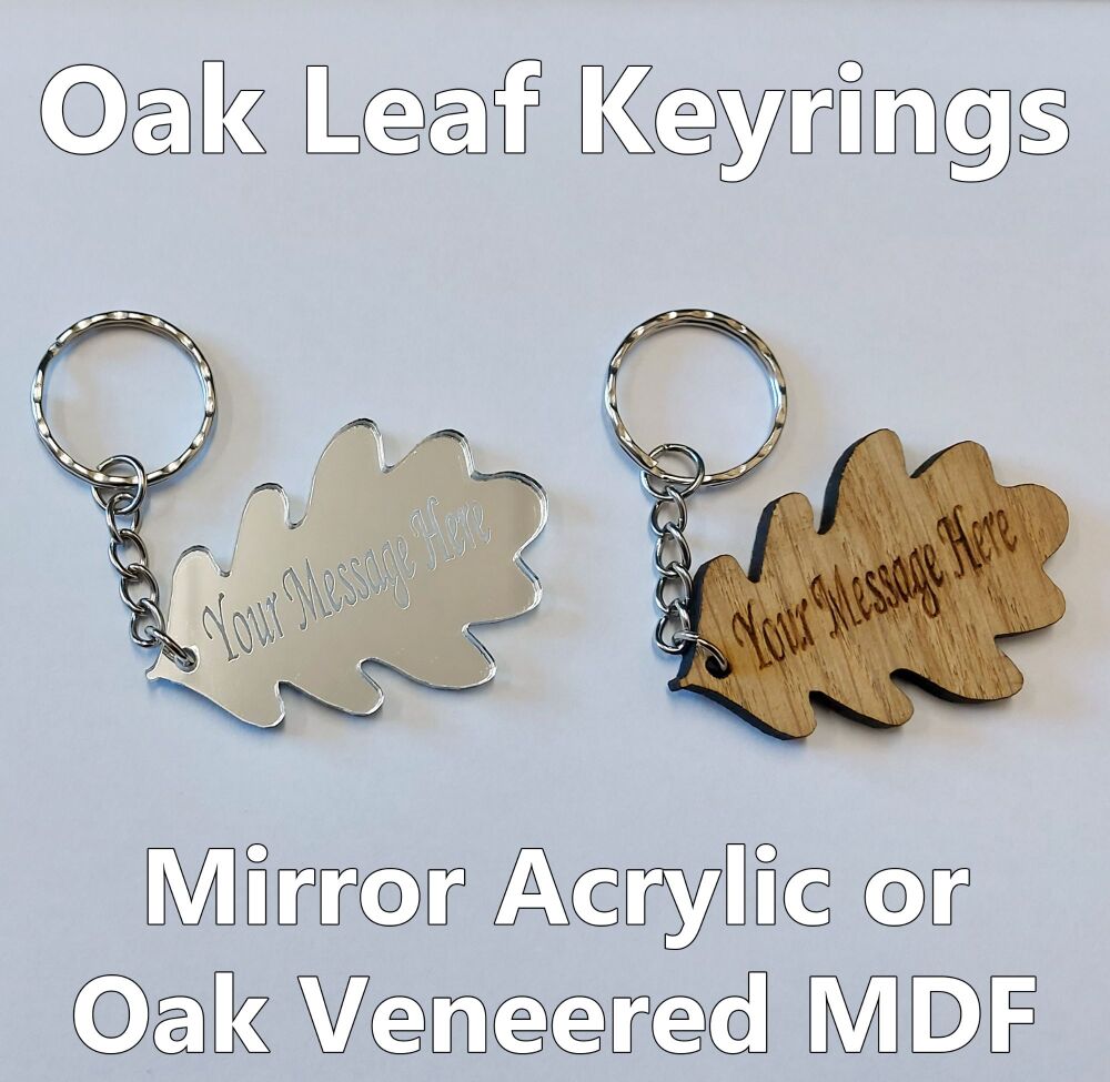 Oak Leaf, 1 x Keyring