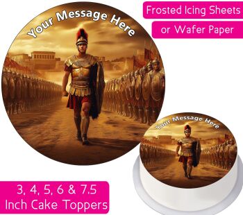 Ancient Rome Personalised Cake Topper