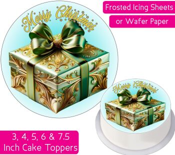 Christmas Gift Personalised Cake Topper