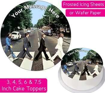The Beatles Personalised Cake Topper