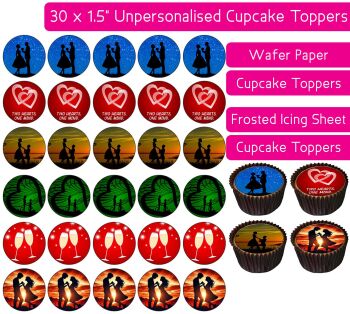 Propose - 30 Cupcake Toppers