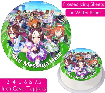 Umamusume Pretty Derby Personalised Cake Topper