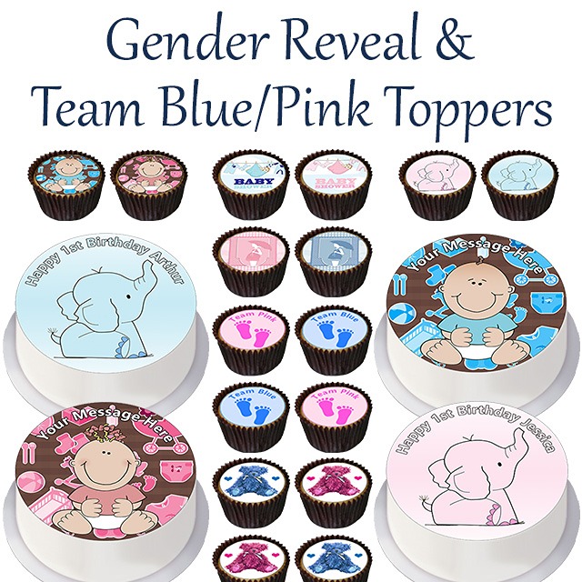 Gender Reveal & Team Pink/Blue 