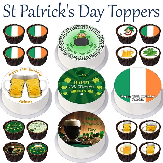 St Patrick's Day Toppers