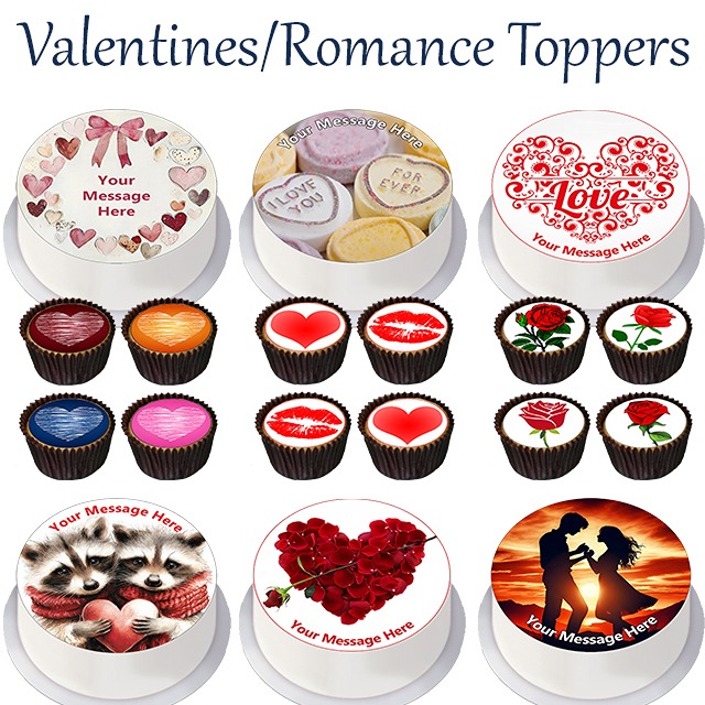 Valentines/Romance Toppers