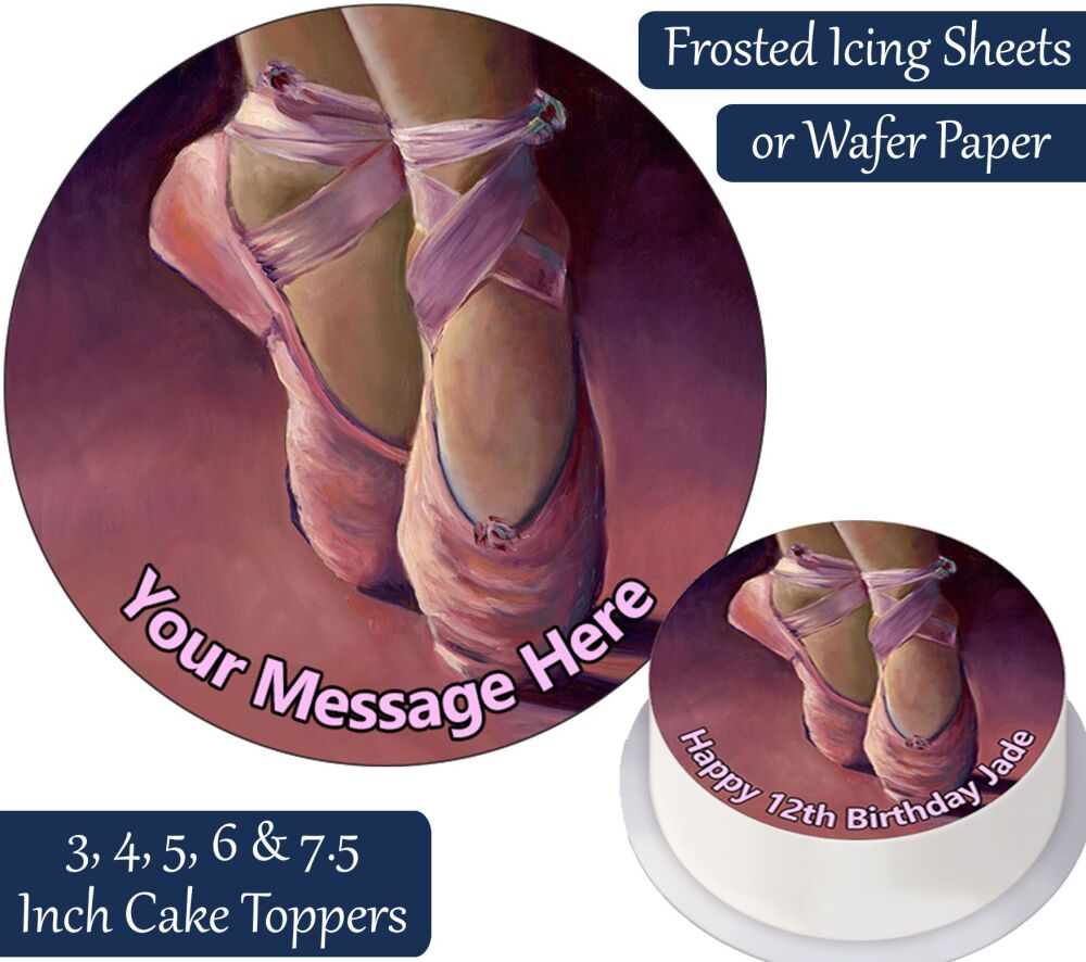 Ballet Personalised Cake Topper