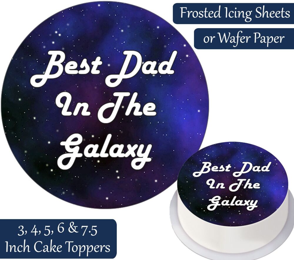 Best Dad Personalised Cake Topper