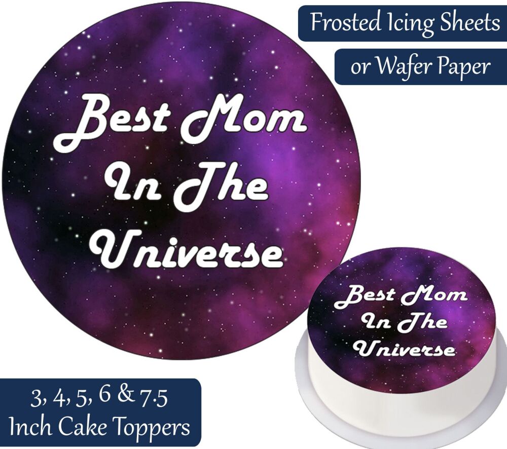 Best Mom Personalised Cake Topper