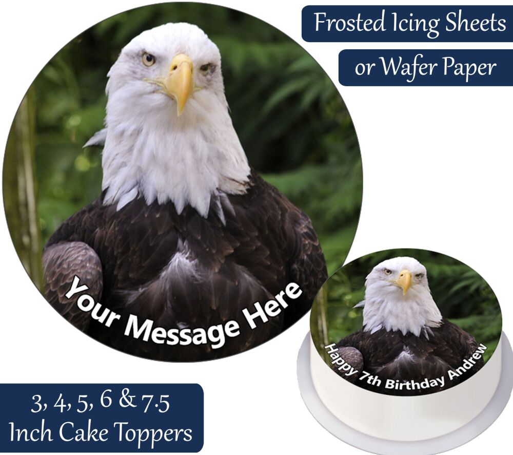 Eagle Personalised Cake Topper