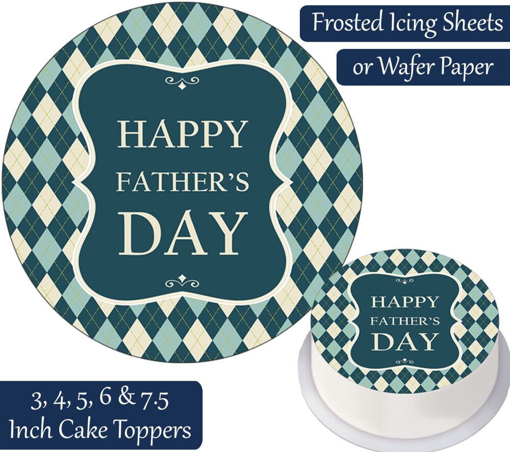 Father's Day Personalised Cake Topper