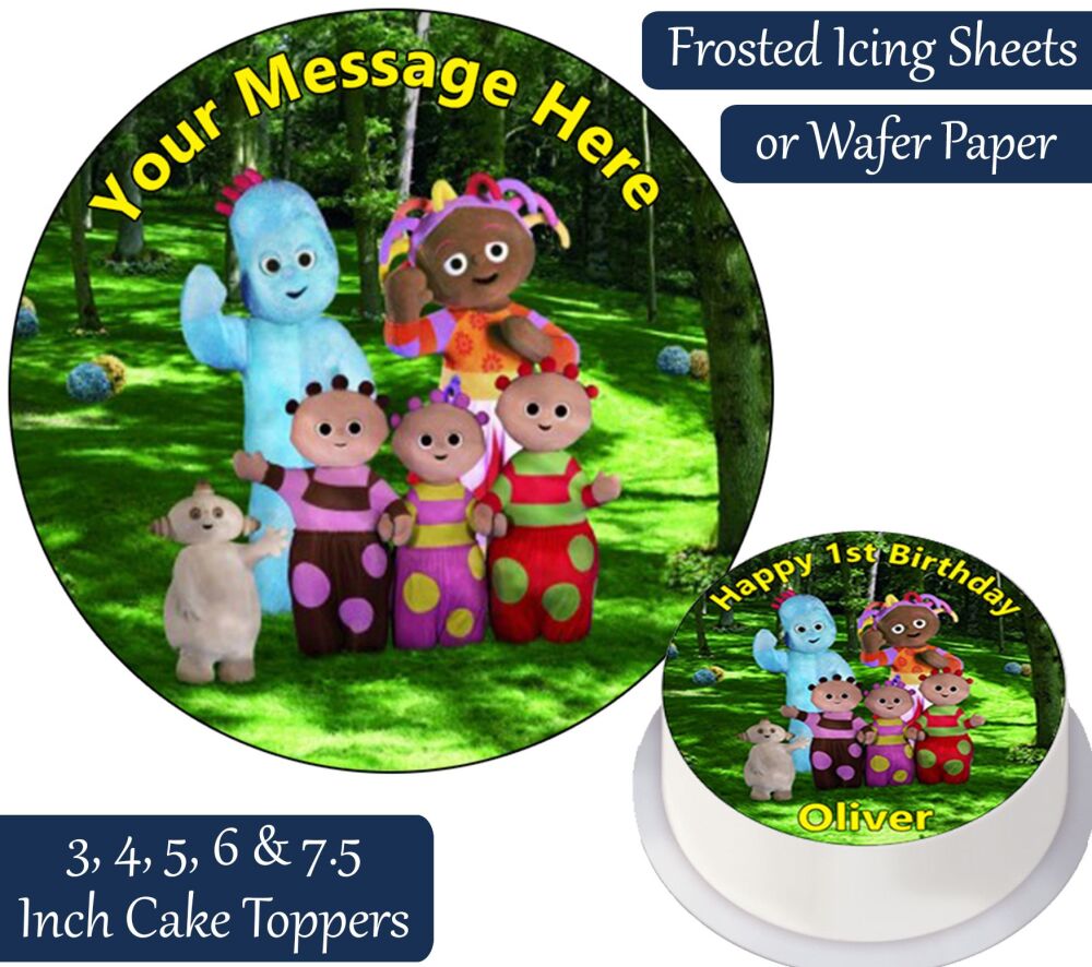In The Night Garden Personalised Cake Topper