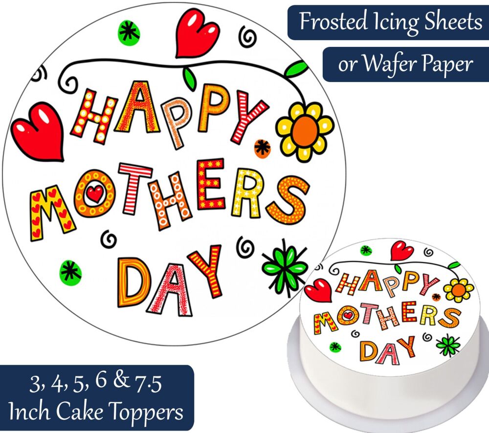 Mother's Day Personalised Cake Topper