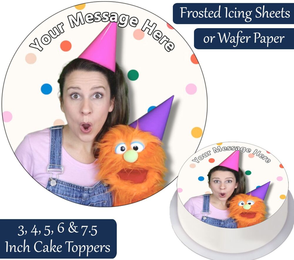 Ms Rachael Personalised Cake Topper