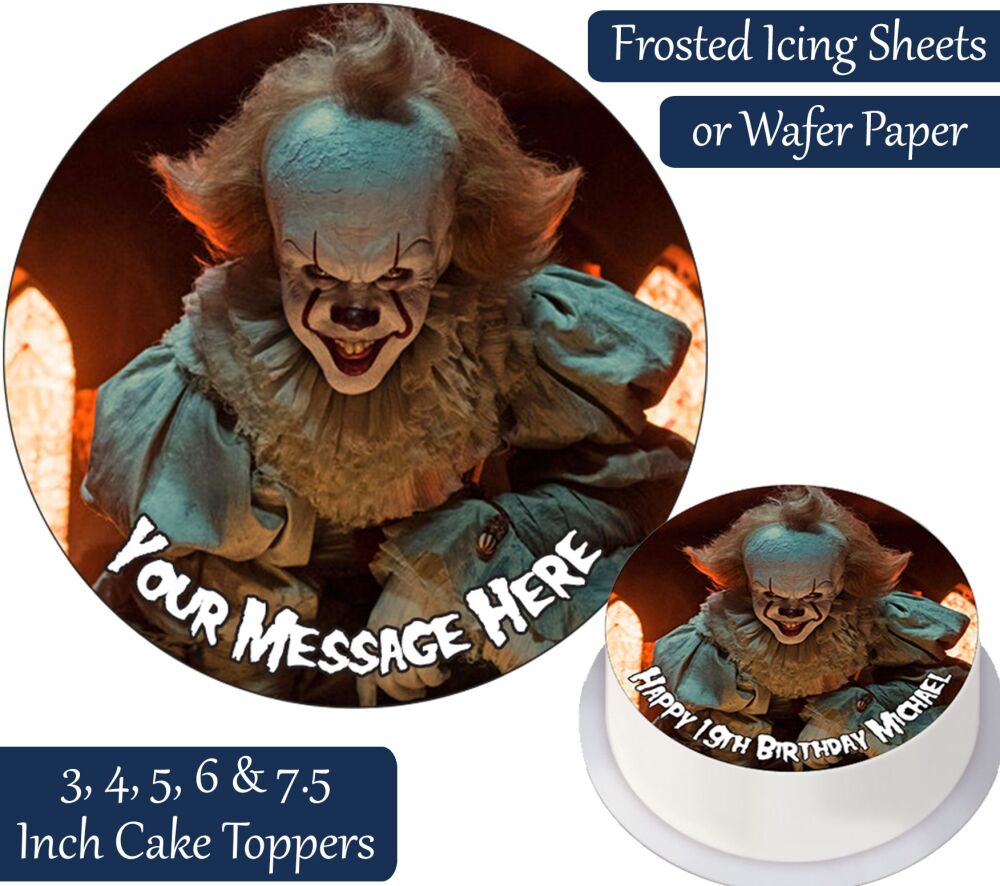 Pennywise Personalised Cake Topper