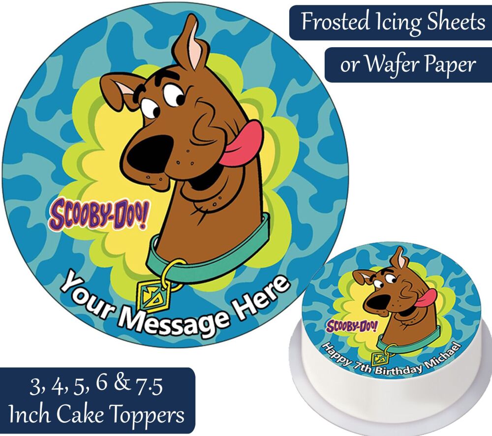 Scooby Doo Personalised Cake Topper