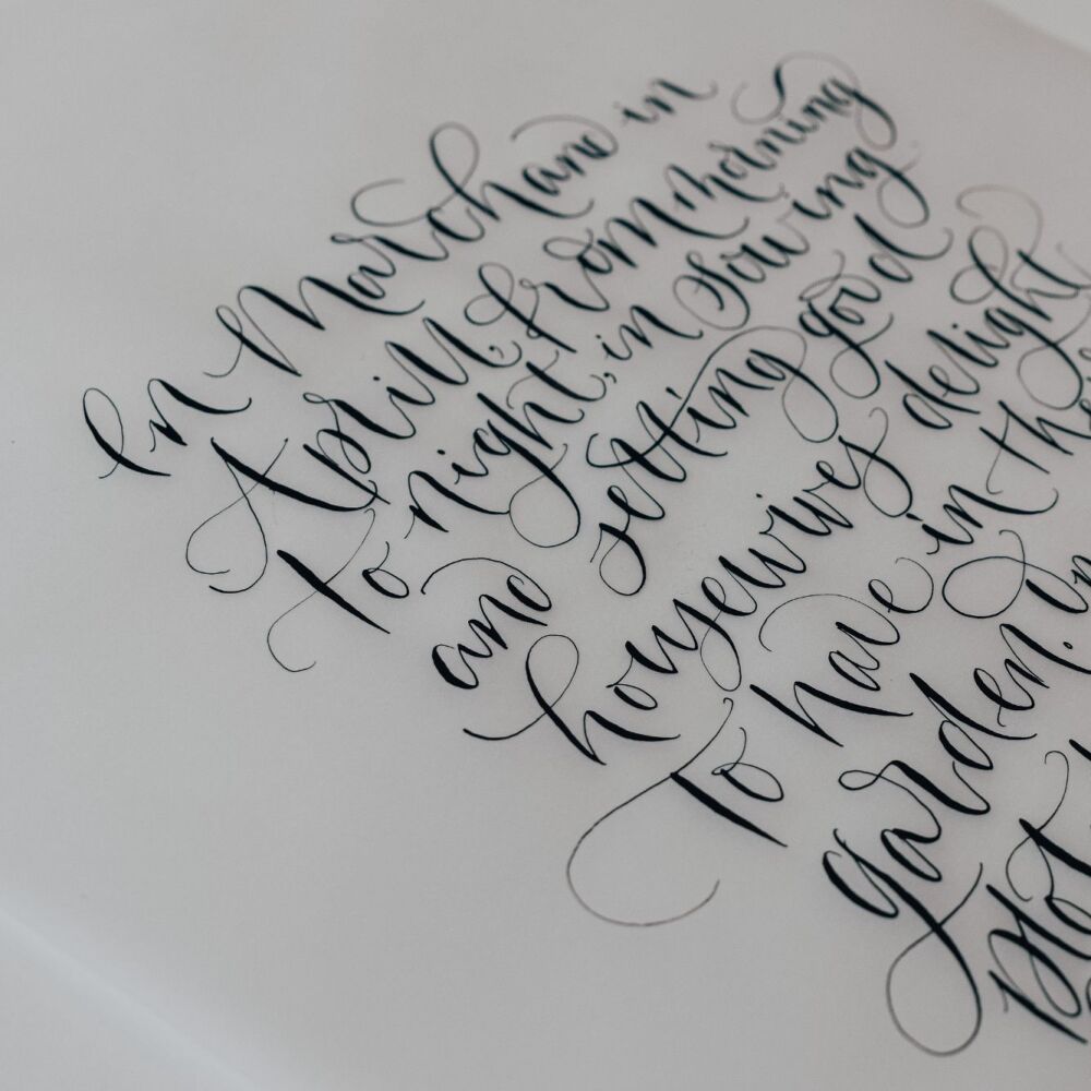 Wild Sea Calligraphy Workshop - Sat 30th March