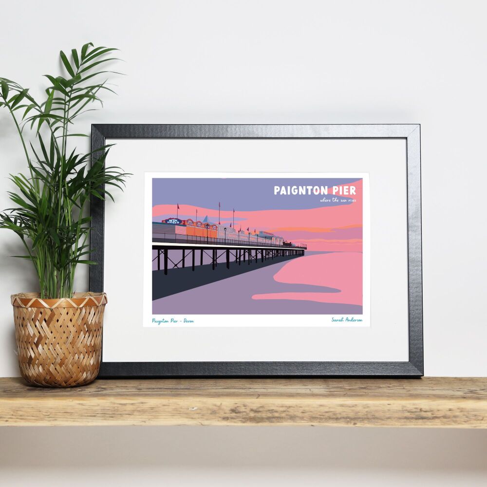 Paignton Pier Print