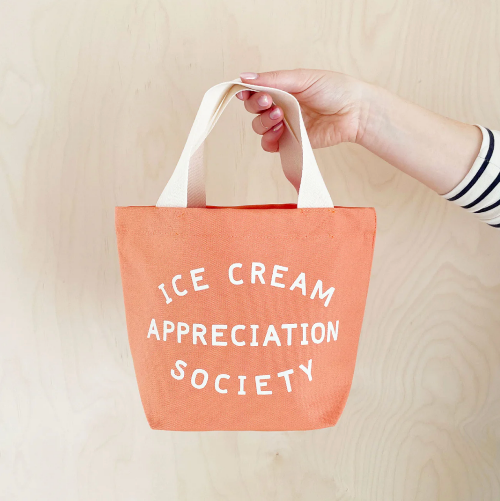 Ice Cream Appreciation Society - Little Peach Bag