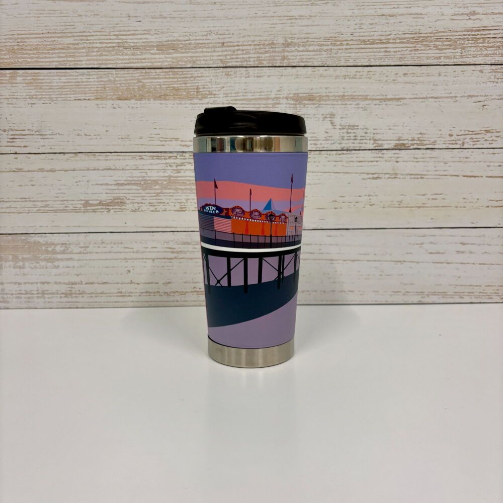 Paignton Pier Travel Mug