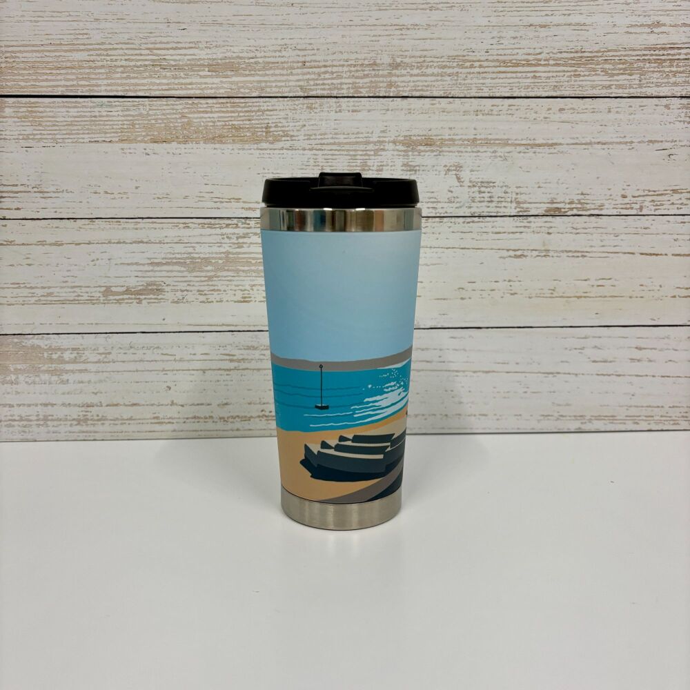 Preston Beach Travel Mug