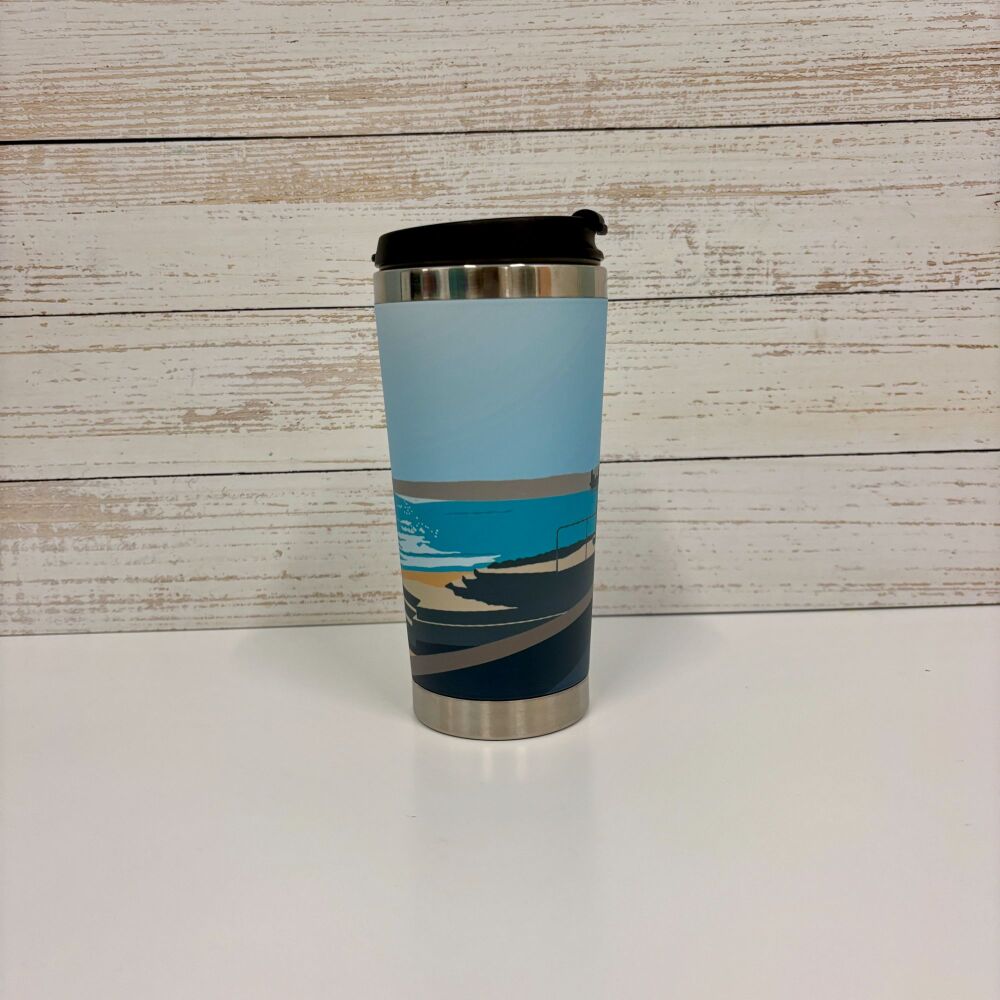Preston Beach Travel Mug