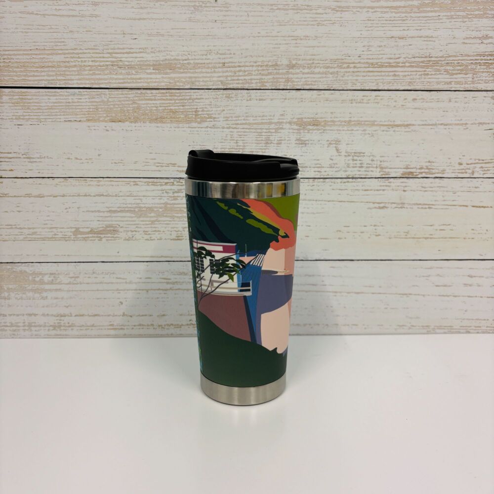 Oddicombe Beach Travel Mug
