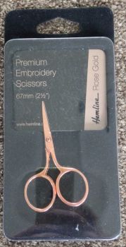 ROSE GOLD SCISSORS Premium Embroidery Scissors