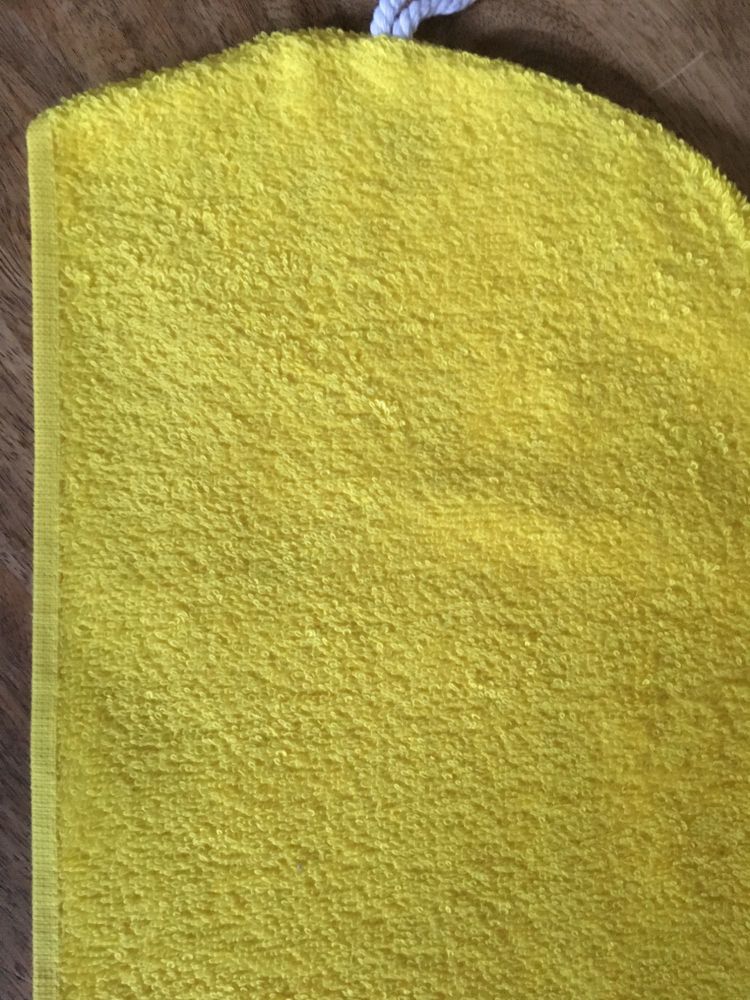 YELLOW TURBIE TOWEL