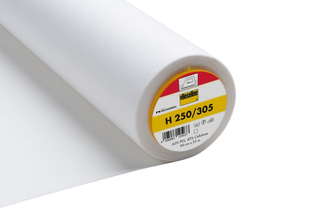 VLIESELINE H250 Firm Fusible Interfacing Sold by the Metre or Half Metre