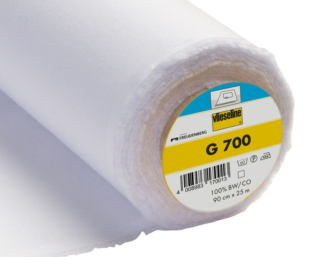 VLIESELINE G700 Medium Woven Fusible Interfacing Sold by the Metre or Half 