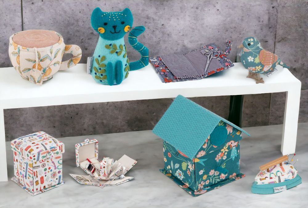 8. PIN CUSHIONS, SEWING KITS & NEEDLE CASES