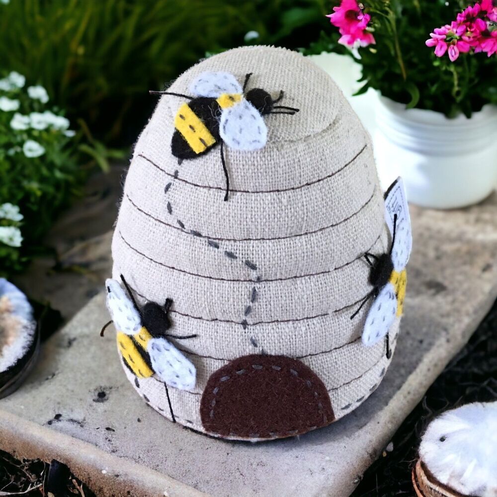 'BEEHIVE' PIN CUSHION