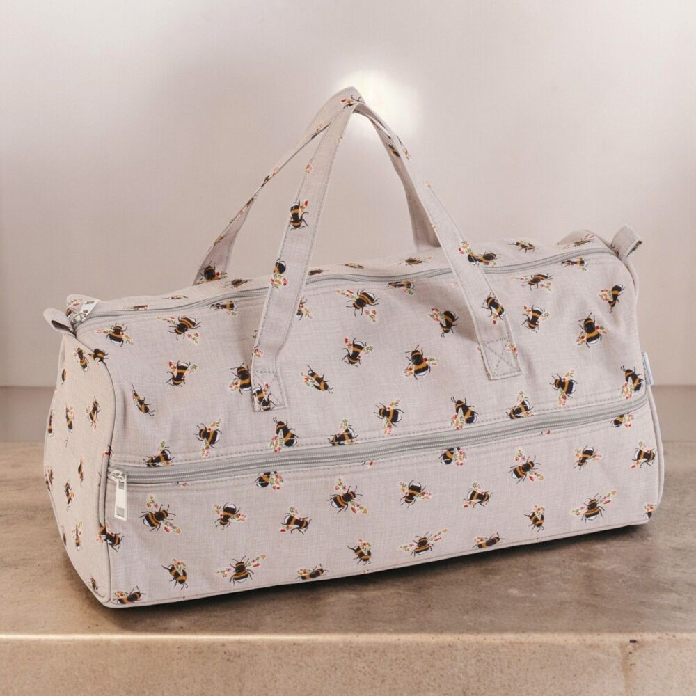 BEE DESIGN KNITTING BAG