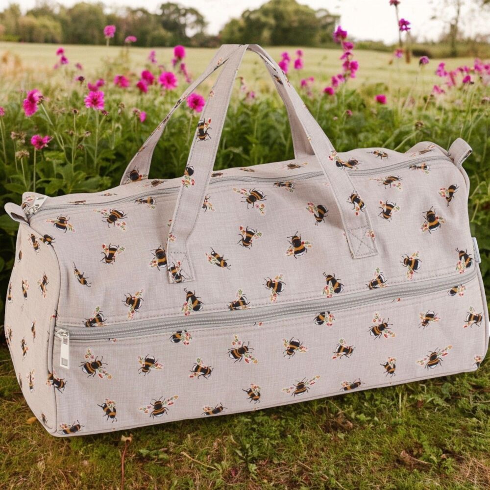 BEE DESIGN KNITTING BAG