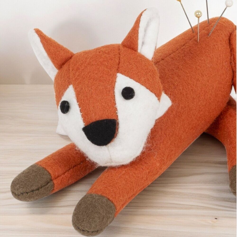 FOX PIN CUSHION From the Woodland Toadstool Range