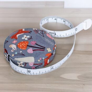 WOODLAND TOADSTOOL TAPE MEASURE