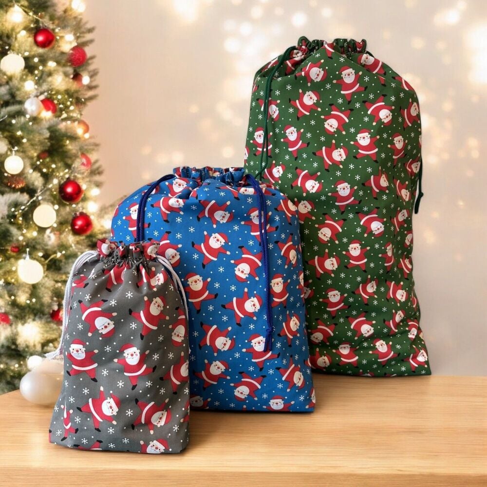 HANDMADE SANTA SACKS