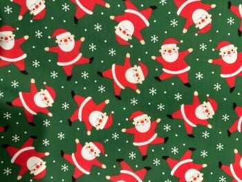 SANTA FABRIC GREEN