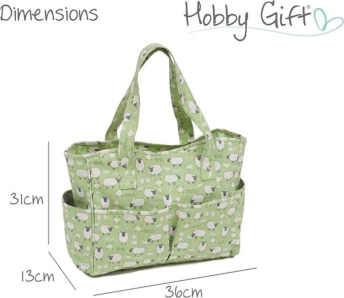FUN SHEEP DESIGN PVC CRAFT BAG