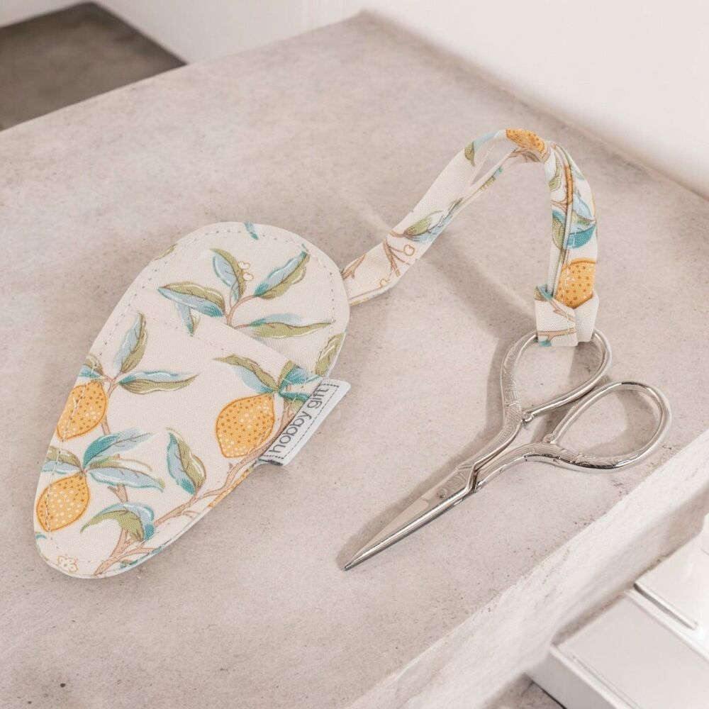 MORRIS LEMONS EMBROIDERY SCISSORS IN A CASE