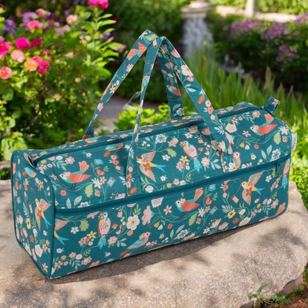 BIRD AVIARY KNITTING BAG
