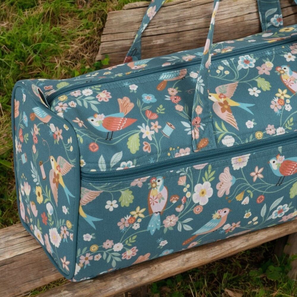 BIRD AVIARY KNITTING BAG