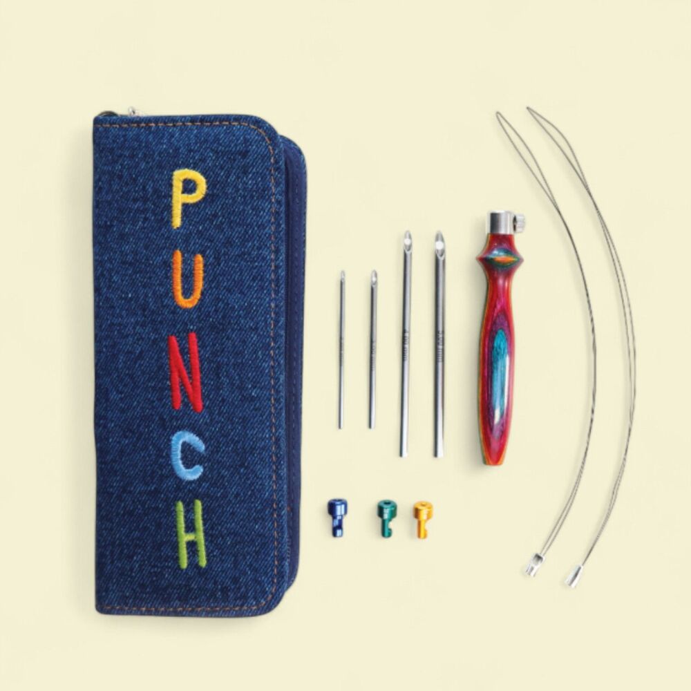 ADJUSTABLE PUNCH NEEDLE SET ~ VIBRANT