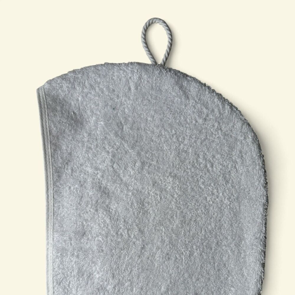 WHITE TURBIE TOWEL
