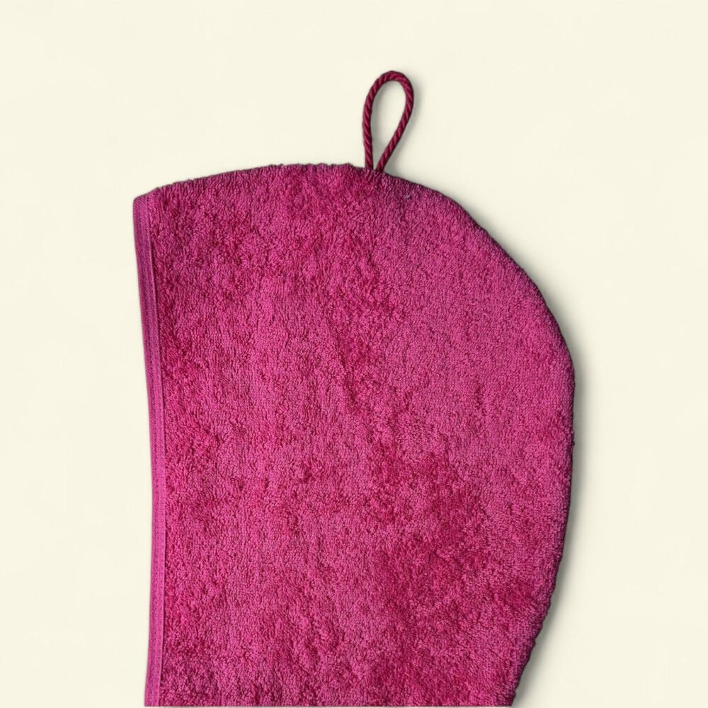 HOT PINK TURBIE TOWEL