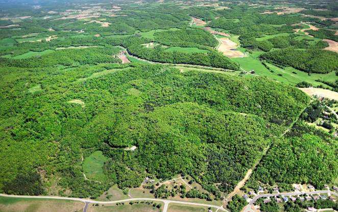 One of the areas protected by the Mississippi Valley Conservancy