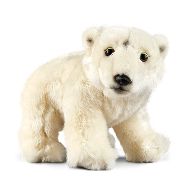 A soft toy polar bear would make a great gift for a child 